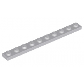 Plaat 1x10 Light Bluish Gray